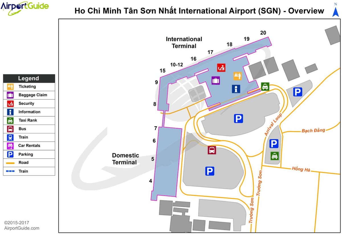 ho chi minh city airport kart