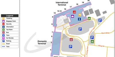 Ho chi minh city airport kart